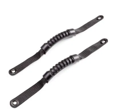 WARN - Thes rubber grips are designed to attach to the rear A-pillar on a Jeep Wrangler JK Unlimited. They're easy to install and durable, helping people get product image