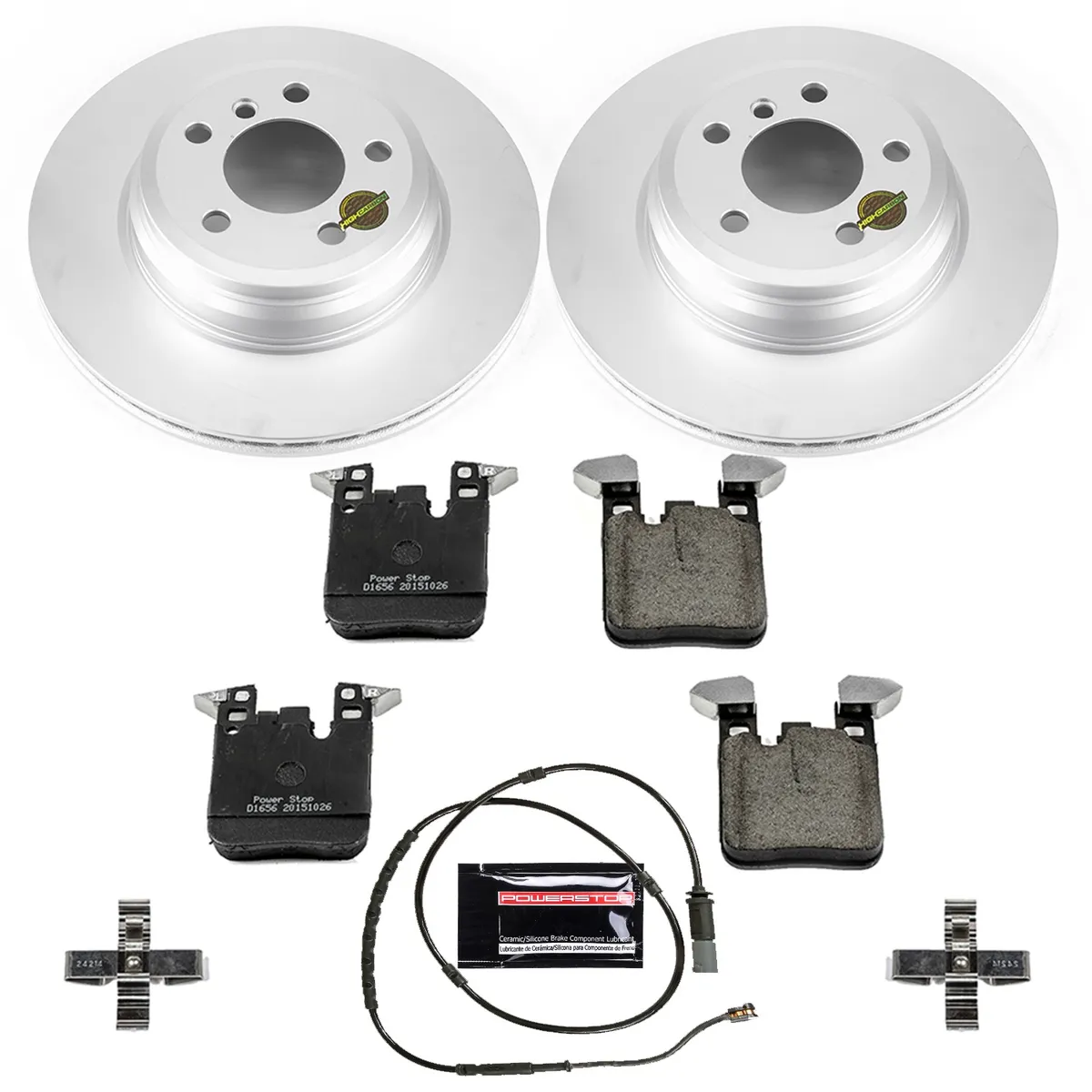 Z17 Coated Brake Kit Rear 2017-2018 Buick Lacrosse 2018 Buick Regal Sportback 2018 Buick Regal Tou product image
