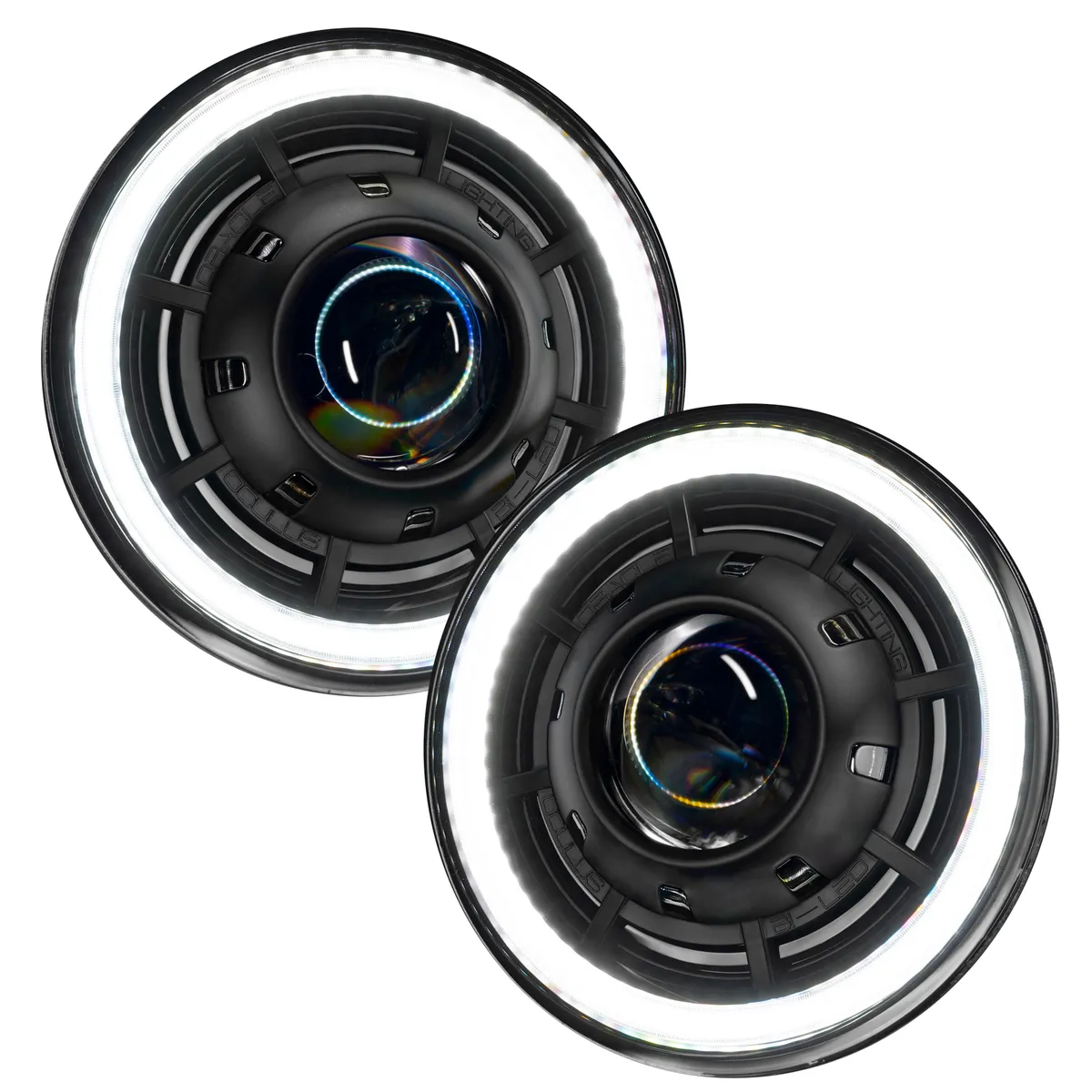 Oracle Oculus 7" Bi-LED Projector Headlights for Jeep Wrangler JK product image