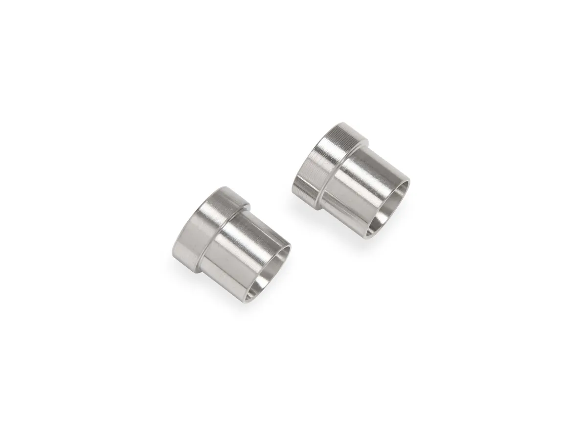 Earl's Performance #6 Tube Sleeve 2pk Stainless Steel