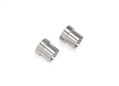 Earl's Performance #6 Tube Sleeve 2pk Stainless Steel