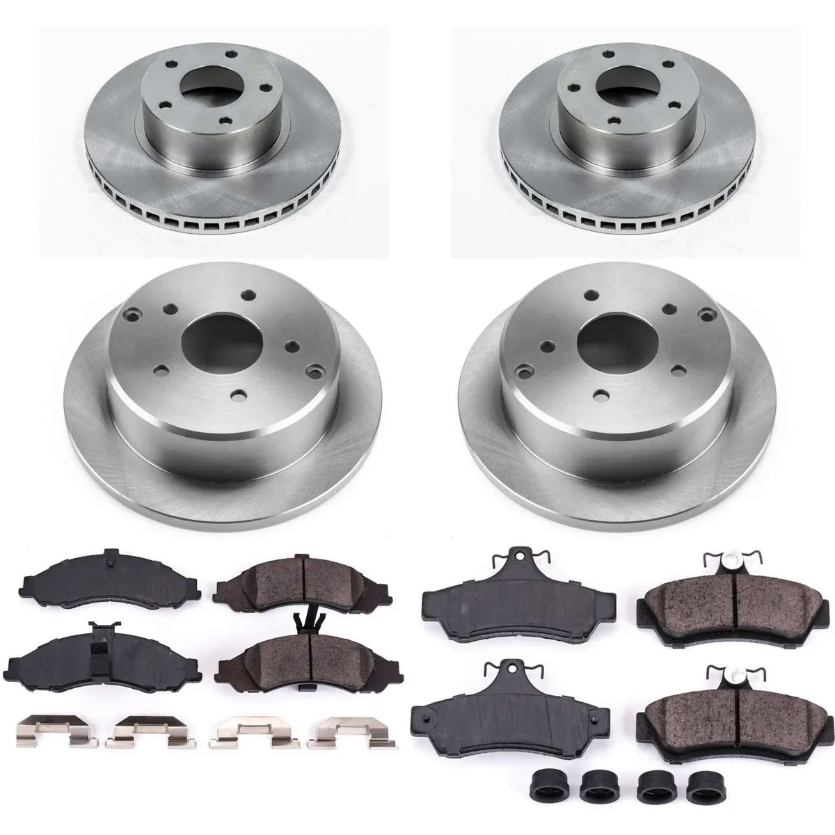 Z17 Direct Replacement Kit: Rotors; Ceramic Pads W/Hardware product image