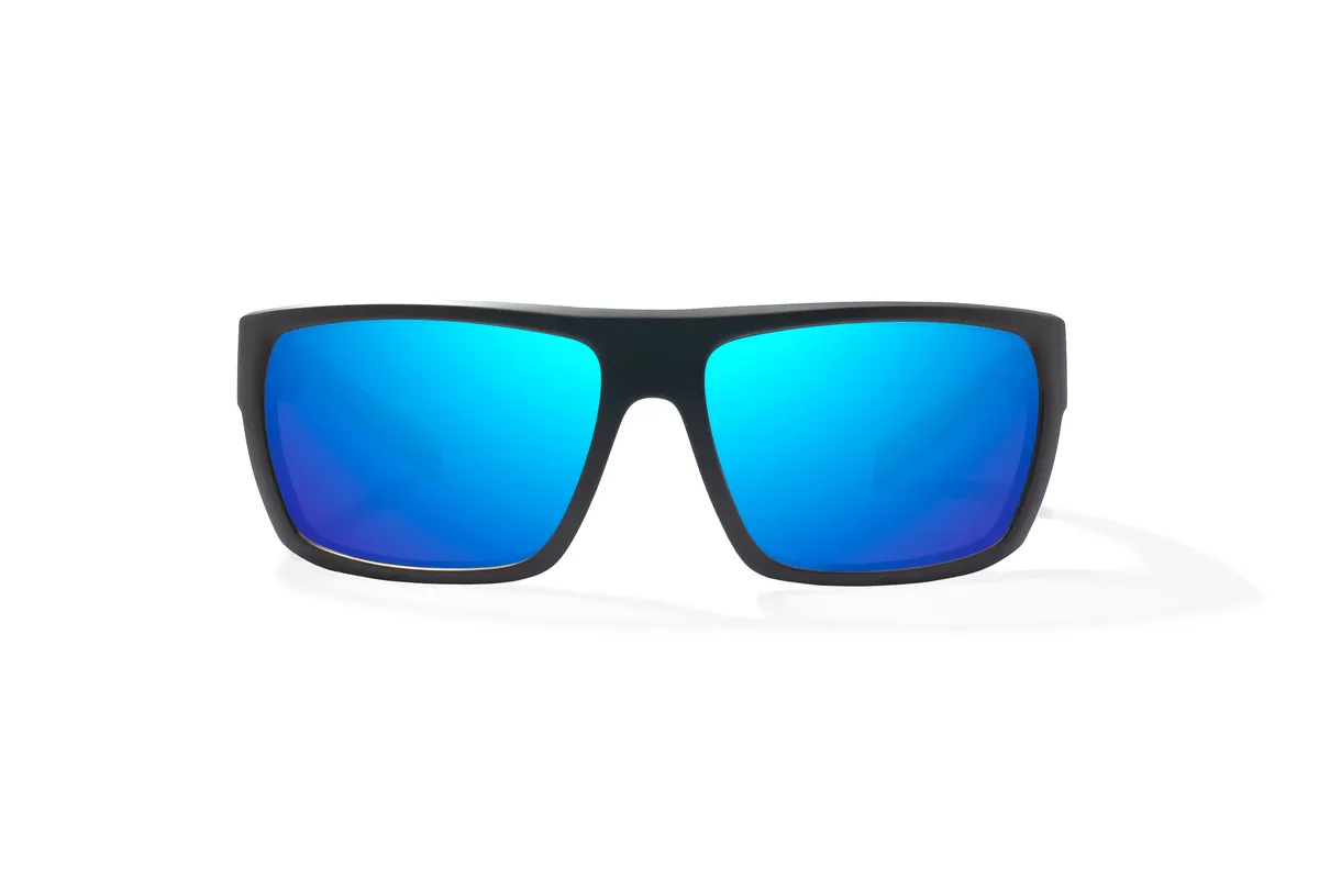 Palometa Gray Glass Blue Tort Matte Sunglasses product image