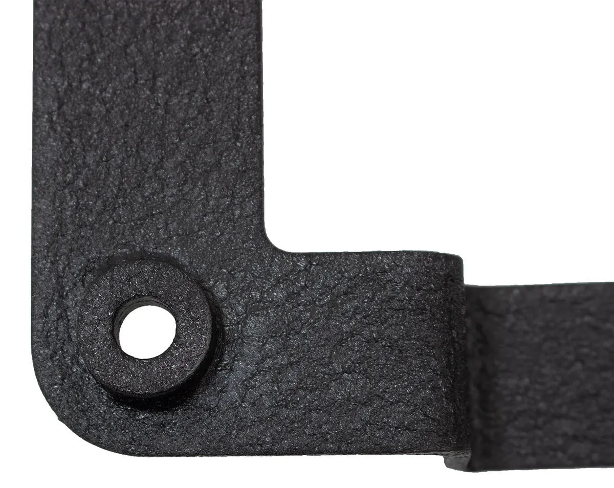 Black textured powder coat, 11-Gauge steel, Designed to mount a 40 in. - 42 in. overall width light bar and/or Cube Lights, together. product image