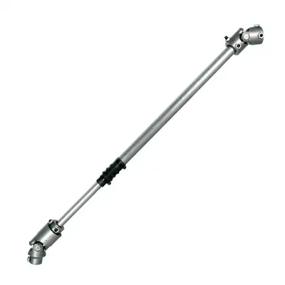 Borgeson Borgeson - Steering Shaft - P/N: 000925 - 1987-1995 Jeep Wrangler heavy duty telescopic steel steering shaft. Connects from factory column to steering box. For Jeeps with power steering. Includes vibration reducer upgrade.