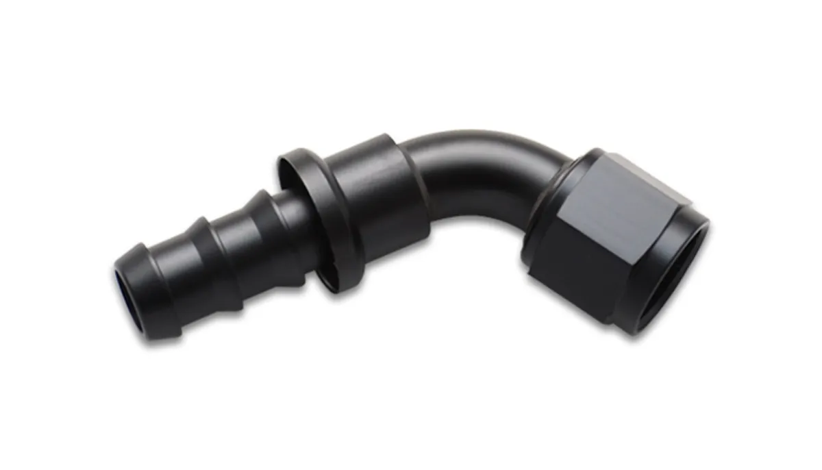 Vibrant Performance - 22606 - Push-On 60 Degree Hose End Elbow Fitting; Size: -6AN product image