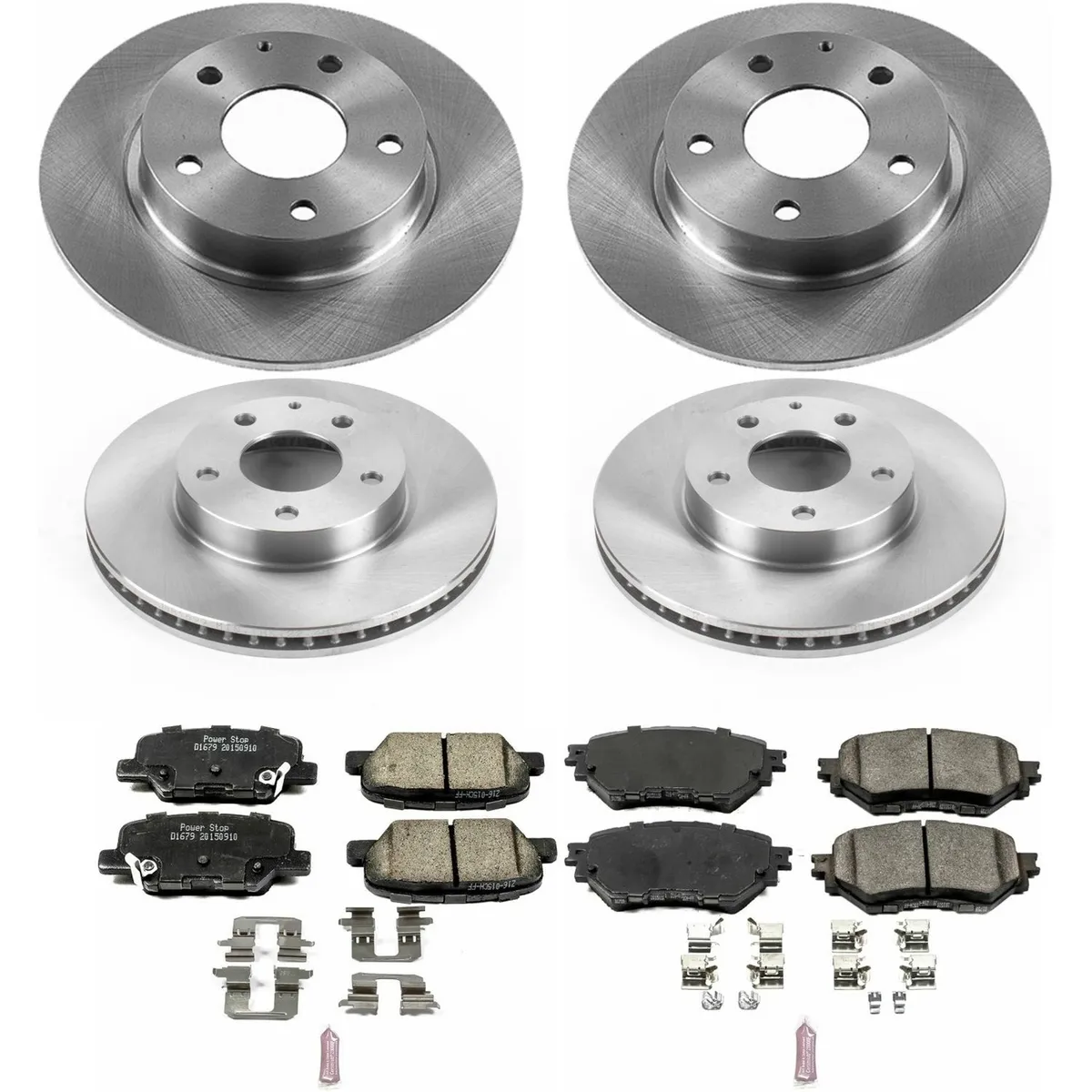 Z17 Direct Replacement Kit: Rotors; Ceramic Pads W/Hardware product image