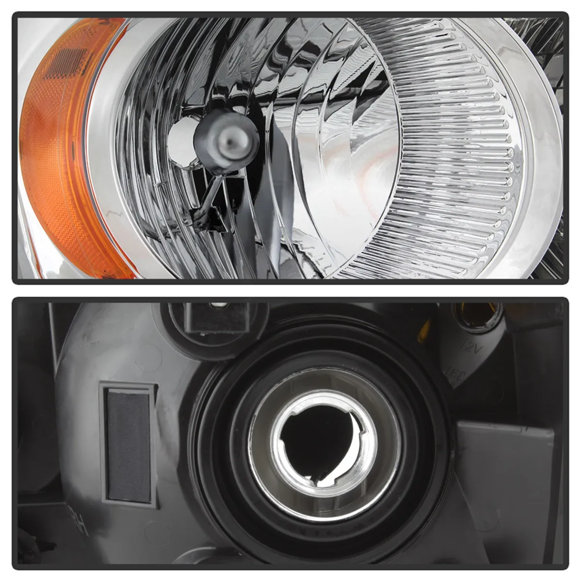 0709 Durango OEM Style Headlights Chrome product image