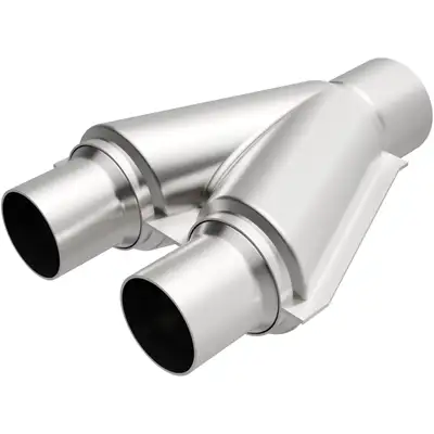 MagnaFlow Exhaust Products MagnaFlow 2.5 X 2.5in. Performance Exhaust Y-Pipe 10768