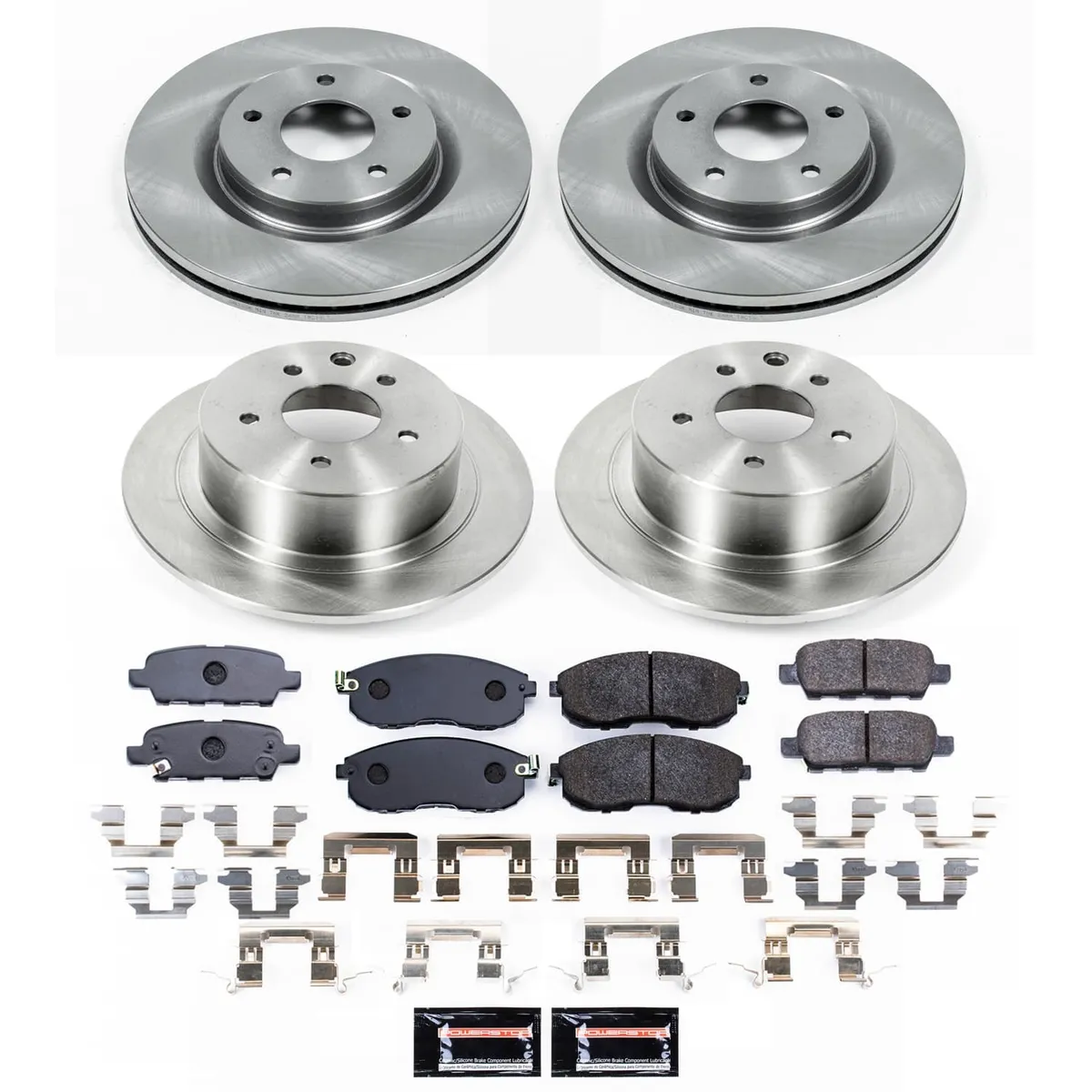 Track Day Kit-Stage 1 Kit For Track Day Enthusiasts: Rotors And Pads-For Use W/Street Tires product image