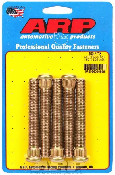 ARP Auto Racing Late Model Gm/ Camaro/ Firebird/ Corvette M12 x 1.50in Wheel Lug Stud Kit