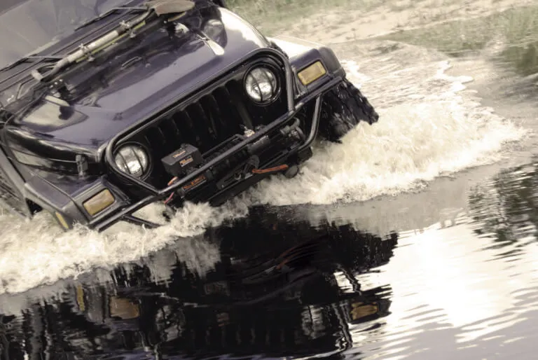 8000 LB Winch Waterproof 4.9 HP Series Wound 12V Motor W/ 92 Foot Synthetic Rope SEC8 Scout ES Mile Marker product image