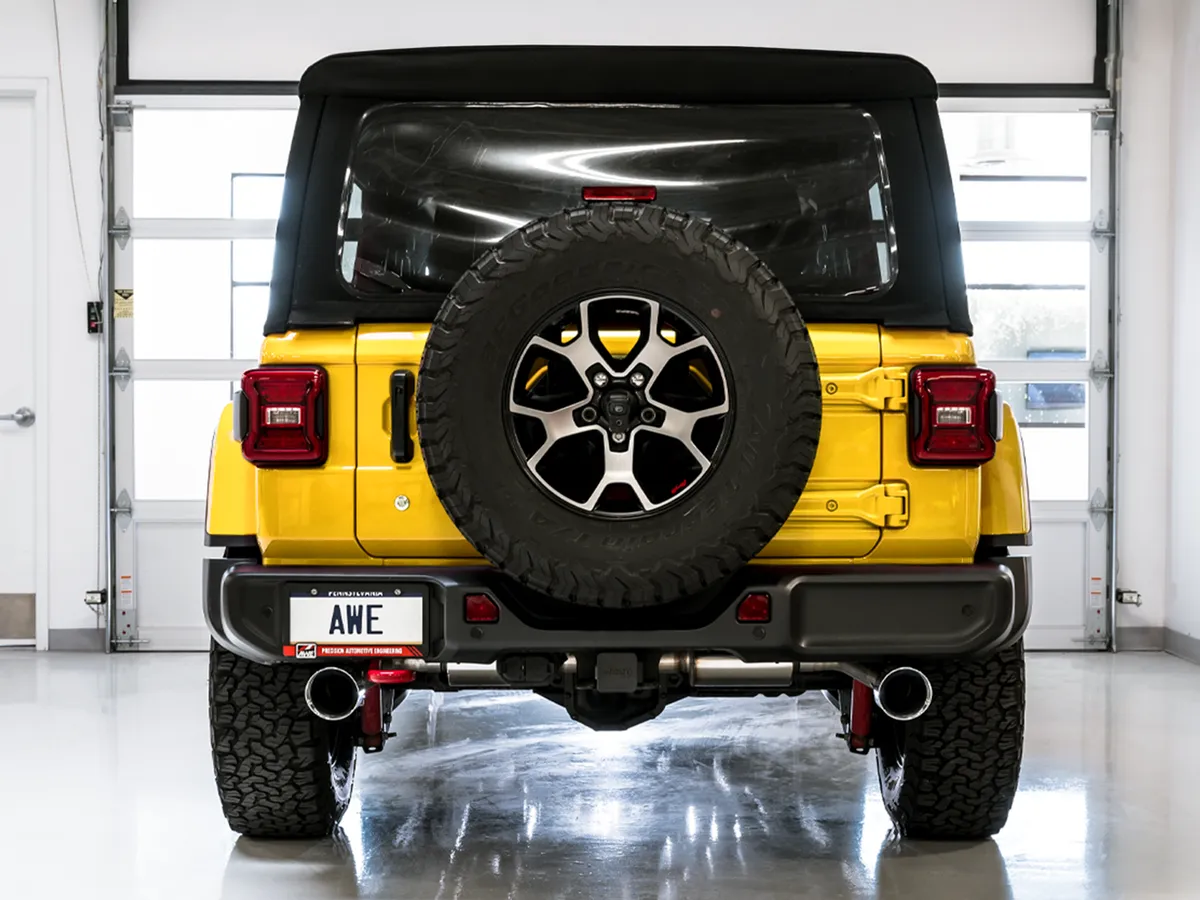 AWE Exhaust Suite for the 2.0T Jeep JL/JLU Wrangler product image