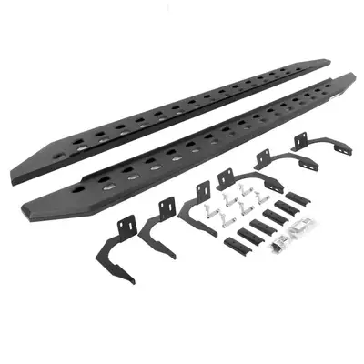 Go Rhino 0914 RAM 1500/10c RAM 2500/3500 Crew Cab 87in Rb10 Slim Line Running Boards Complete Set