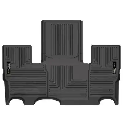 Husky Liners wb 3rd Seat Floor Liner Black 2022-2022 Jeep Grand Wagoneer 2nd Row Bucket Seats 1 pc Rear