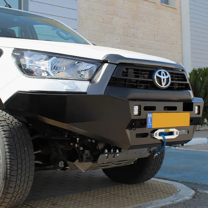 Toyota Hilux ATL Winch Bumper | non-Sahara without Wing Flares product image