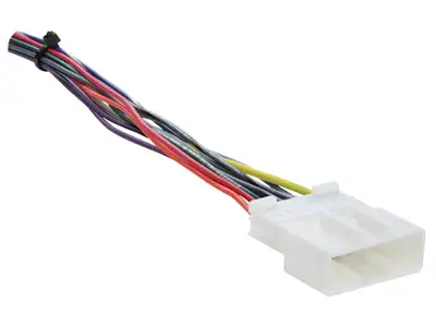 Metra Electronics TURBOWire; Wire Harness; Plugs Into Car Harness At Radio;
