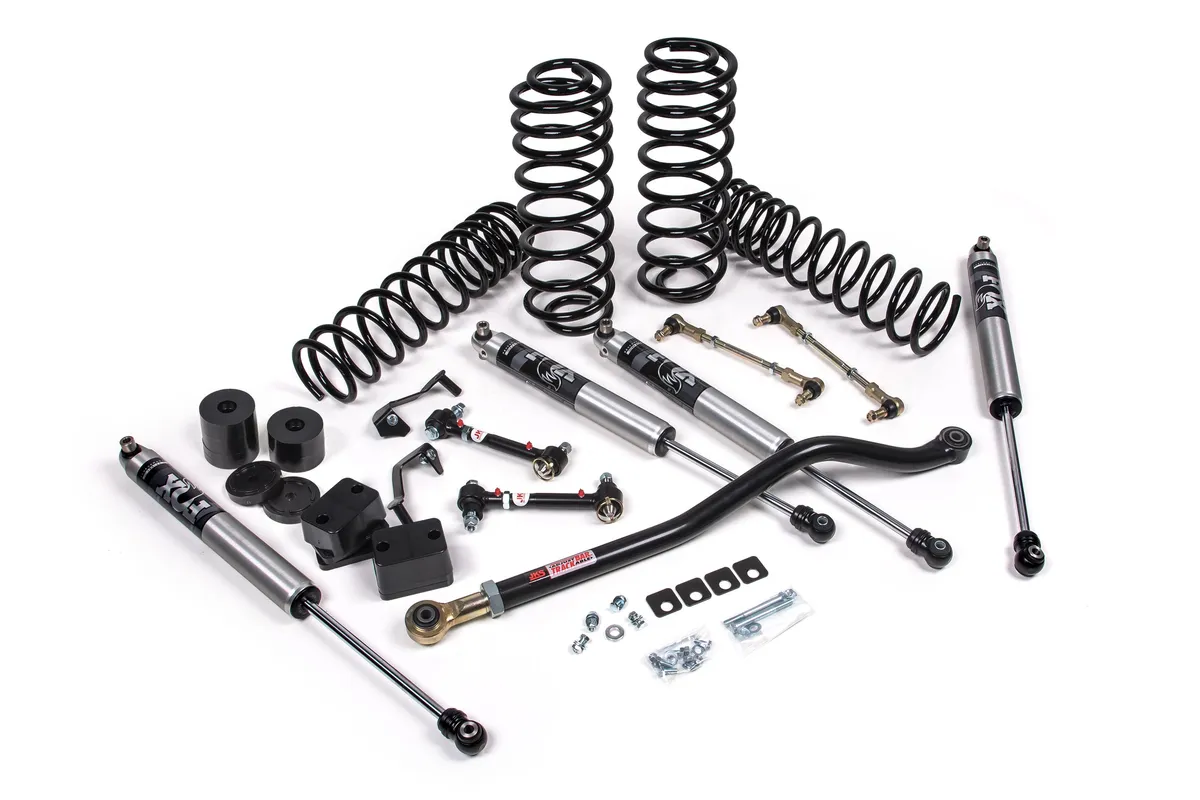 JKS 21-24 Jeep Wrangler JL 4xe 4 Door 2 Inch J-Venture Suspension Lift Kit Fox 2.0 Adv Series Shocks JSPEC