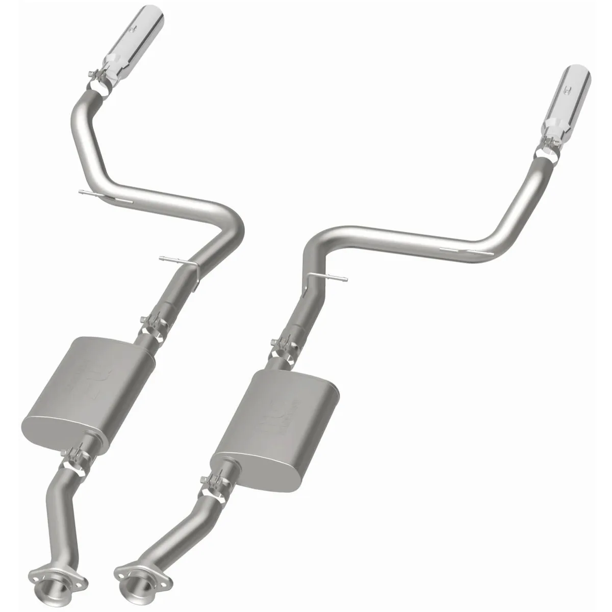 MagnaFlow 1999-2004 Ford Mustang SVT Cobra 4.6L Street Series Cat-Back Performance Exhaust System 15644 product image