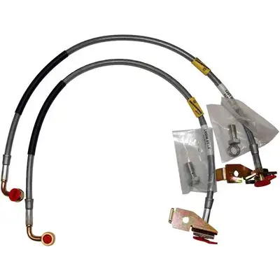 Rancho 0713 Wrangler Rear Brake Lines (Jk Length 22.0) (Sold in Pairs)