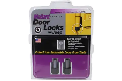 McGard McGard 76157 Jeep Wrangler JL & Gladiator Door Locks - 2 Door