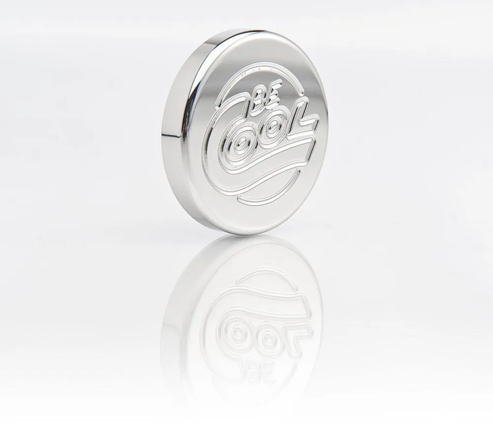 Polished Finish Round-Style Billet Radiator Cap Be Cool Radiator product image