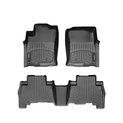 Weathertech Black Front and Rear Flo orliners