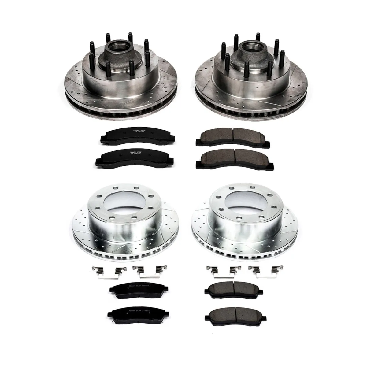 Z23 Evolution Brake Kit fr 2000-2002 Ford Excursion 1999-2002 Ford F-250 Super Duty Pickup 2WD 1999- product image