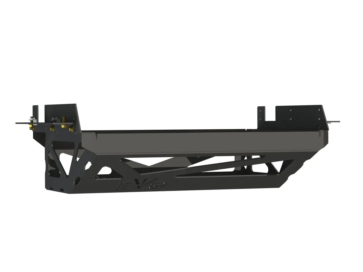 Jeep Gladiator JeepSpeed Fuel Cell Cradle Mount - Aux Gas Tank JT, BLACK product image