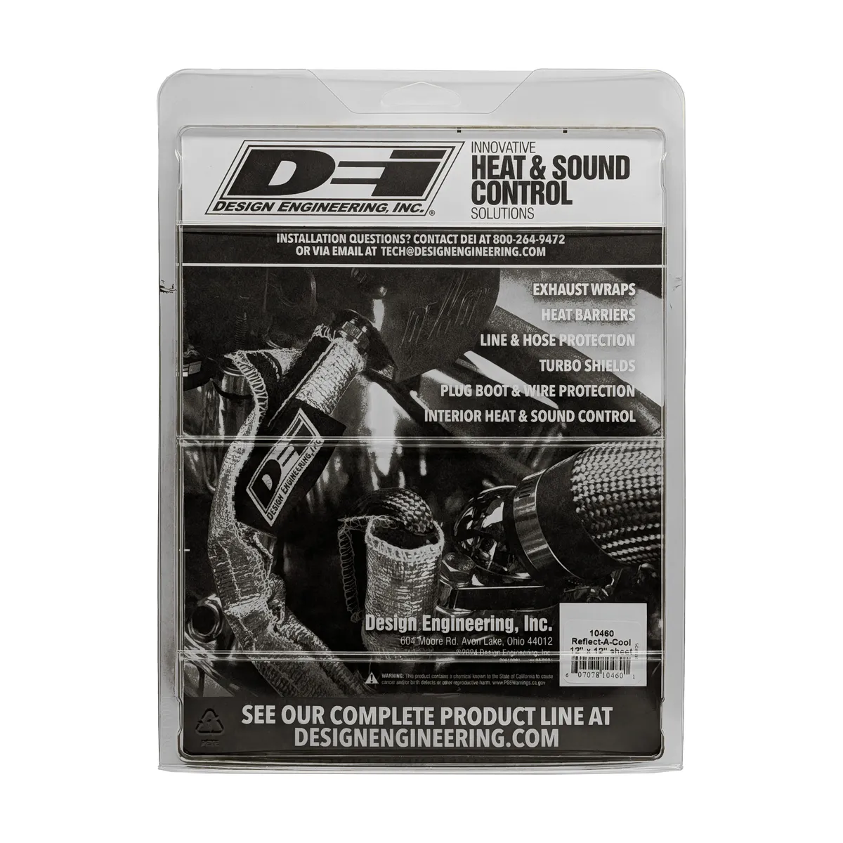 DEI Reflect-A-Cool - Heat Reflective Tape 12in x 12in product image