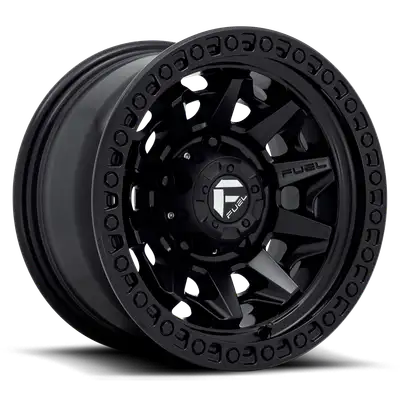 Fuel Off-Road Aluminum Wheels 17X9 Covert D694 5 On 127 Matte Black 71.5 Bore 1 Offset Multi Spoke Fuel Off Road Wheels
