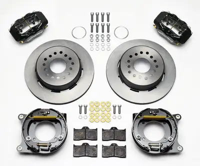 Wilwood Brakes 1957 - 1964 Chevrolet Forged Dynalite Rear Parking Brake Kit - 140-11828