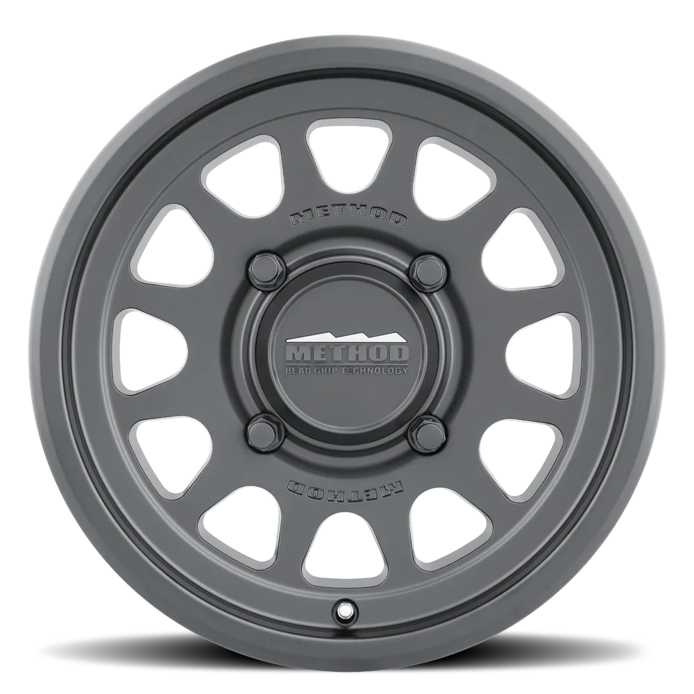 MR414 Bead Grip 15x7 5 2 38mm Offset 6x5.5 78.3mm Centerbore Matte Black product image