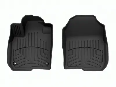 Weathertech FloorLiner™ HP; Black; Front;