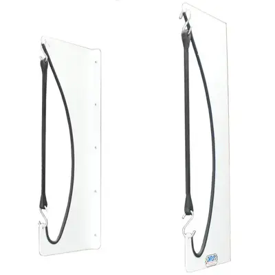 Hepner Racing Products Nose Wing Mount for Trailer White