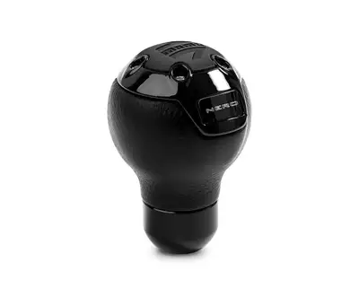 MOMO Tuning & Safety Nero Shift Knob Leather