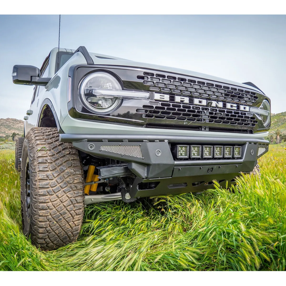 2021-2026 Ford Bronco Baja Tubular Front Bumper & Skid Plate product image