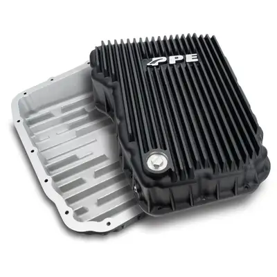 Pacific Performance Engineering 2007-2022 Ram Pickup 2500 w/ 68RFE Transmission Heavy-Duty Cast Aluminum Transmission Pan Black