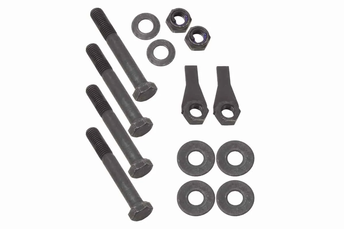 Jeep JK Rear D-Ring Frame Mounts 2007 to 2018 JK Wrangler, Rubicon and Unlimited Fishbone Offroad product image