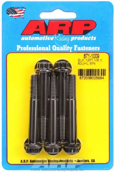 ARP Auto Racing Bolt Kit - 12pt. (5) 8mm x 1.25 x 60mm