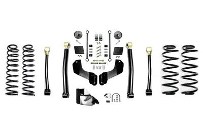 EVO Manufacturing 4.5" Heavy Duty Gas/392 Jeep Wrangler JL Jlu Lift Kit Enforcer Suspension Systems Heavy Duty HD