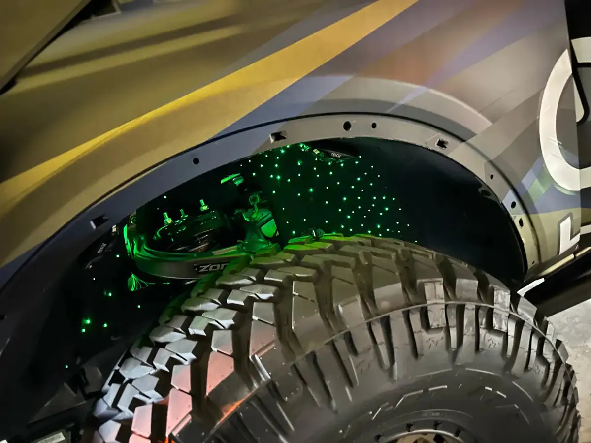 Oracle Lighting Fiber Optic Wheel Liner Colorshift® Rgb+w Kit - 40w Led/ 600 Fibers product image