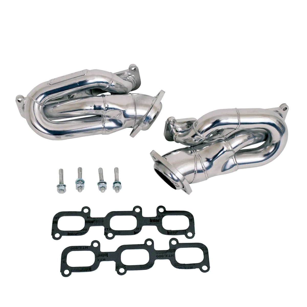 BBK 11-17 Mustang 3.7L V6 BBK Short Tuned Length 1-5 8 Exhaust Headers Silver Ceramic product image