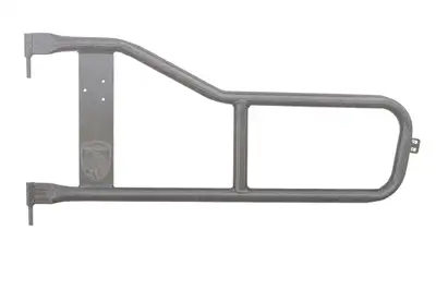 Steinjager Doors 1987-1995 Trail, Tubular Style Gray Hammertone