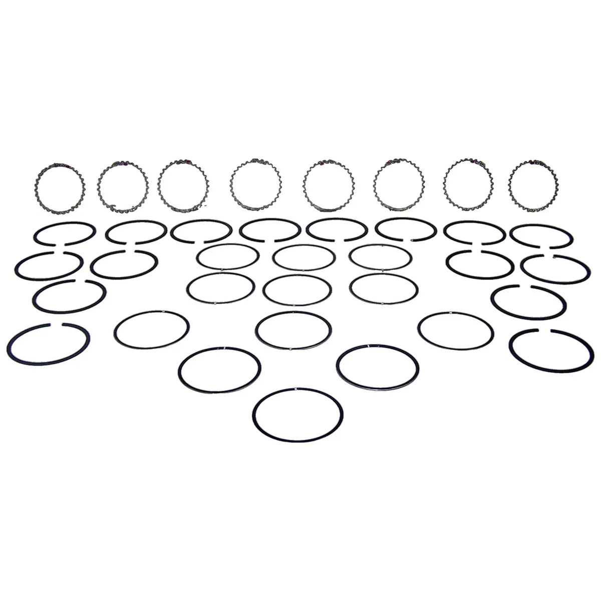 Crown Automotive Jeep Replacement J3208066 Engine Piston Ring Set for 1971-1991 SJ, J-Series w/ 5.9L (V8-360) Engine product image
