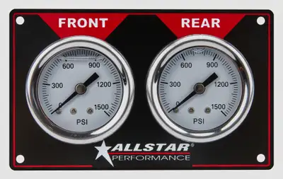 Allstar Performance Brake Bias Gauge Panel Horizontal