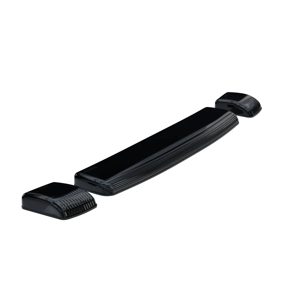 GMC and Chevy 15-19 3rd GEN Body Style Heavy-Duty 3-Piece Set Smoked Cab Roof Light Kit with White and Amber Strobe product image