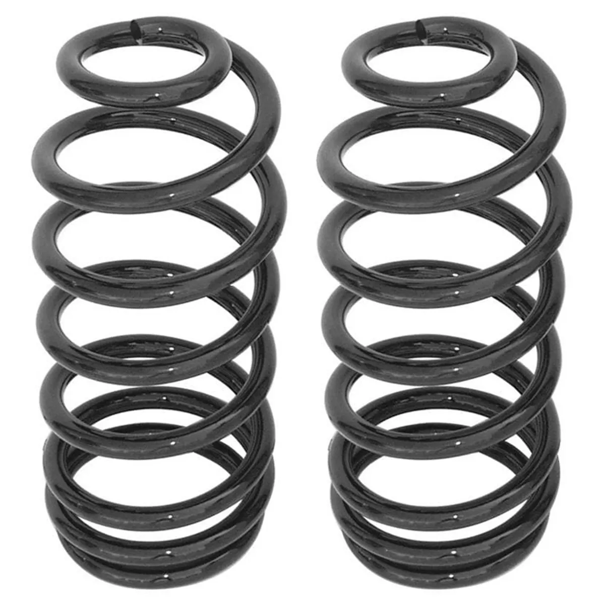 Coil Spring Set; 4 in.; Rear; Pair; 1 in. Taller Springs Than Standard For Use In Heavily Loaded/Hard Top Applications; product image