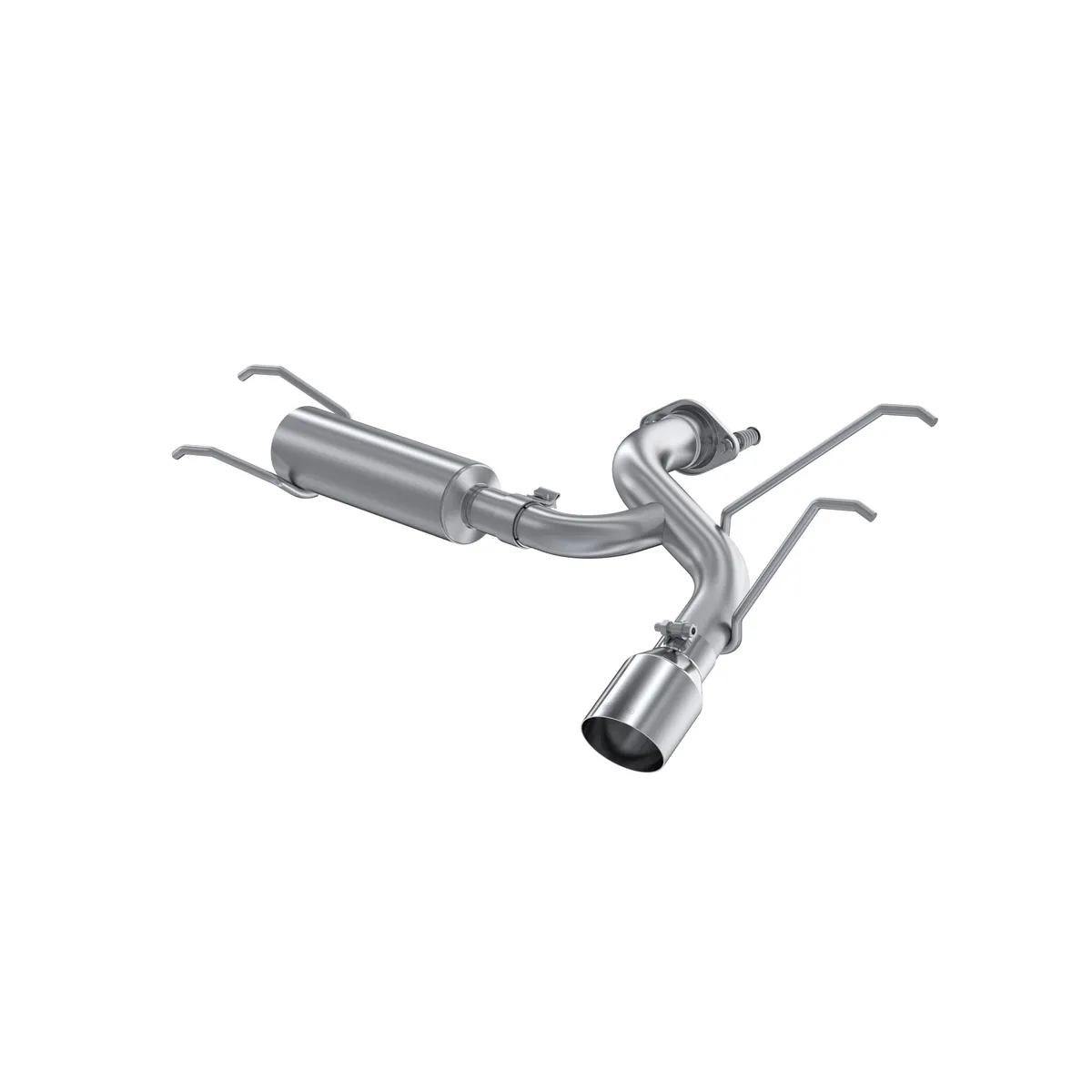 16-Up Mazda MX-5 Miata 2.0L, Armor Lite Aluminized Steel 2.5-Inch Axle-Back with Polished Tip MBRP product image