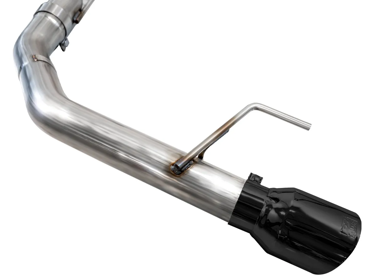 AWE Touring Edition Exhaust for S650 Ford Mustang GT Fastback - Dual Diamond Black Tips product image